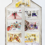 Poster: Muster-Haus
