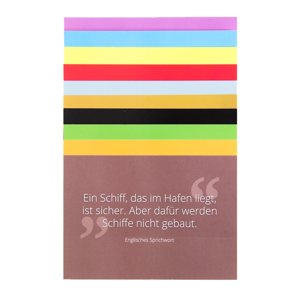 Set: Postkarten Sprüche